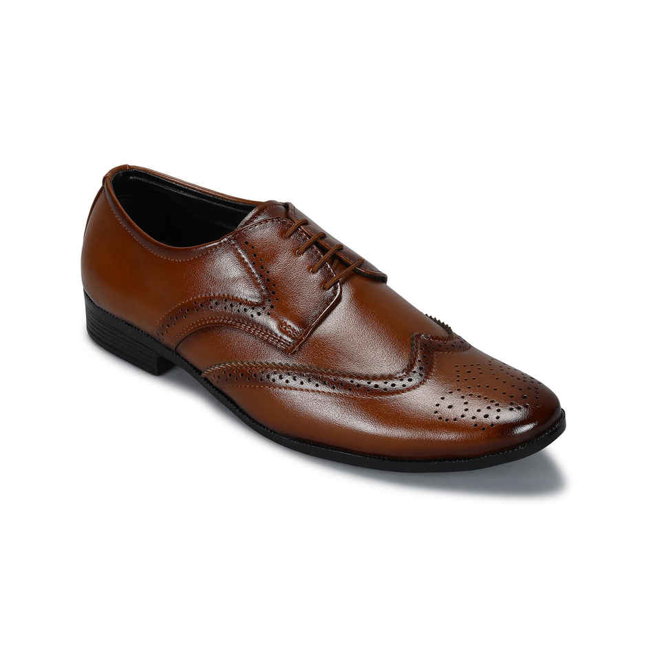 Paragon Men's Tan Pvc Formal Shoes K11242G UK 6