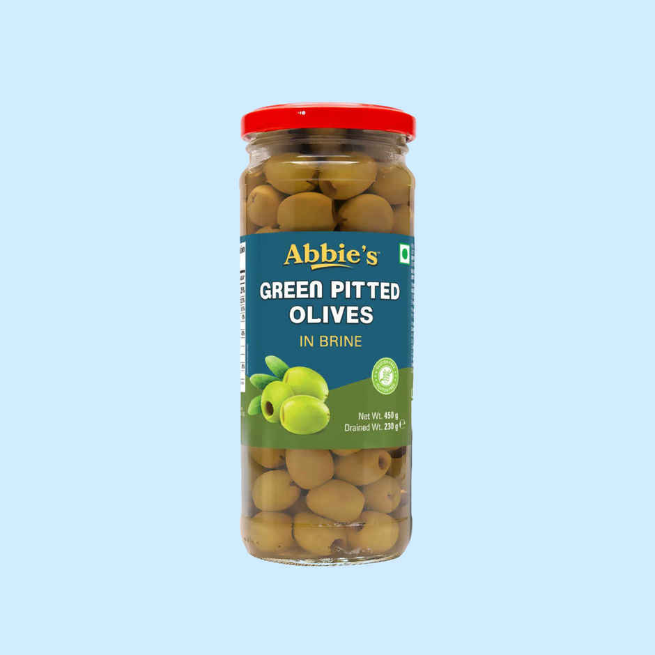 Abbie's Olives Green Pitted