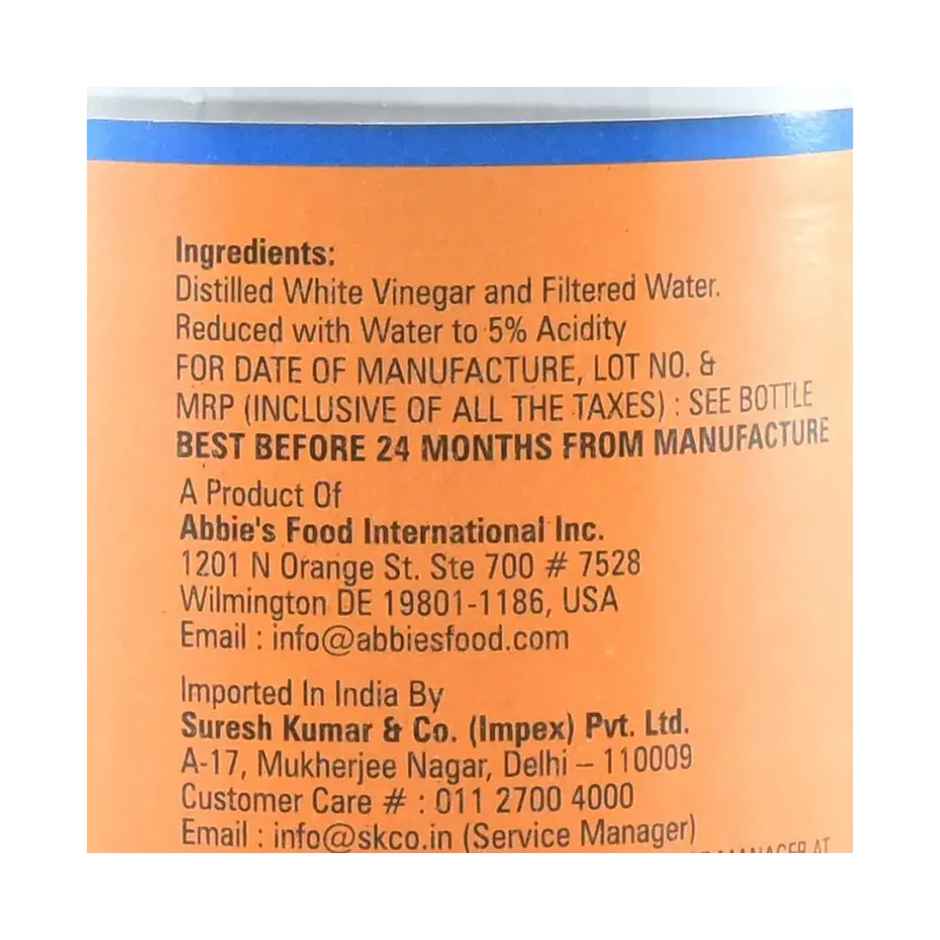 Abbie's White Distilled Vinegar