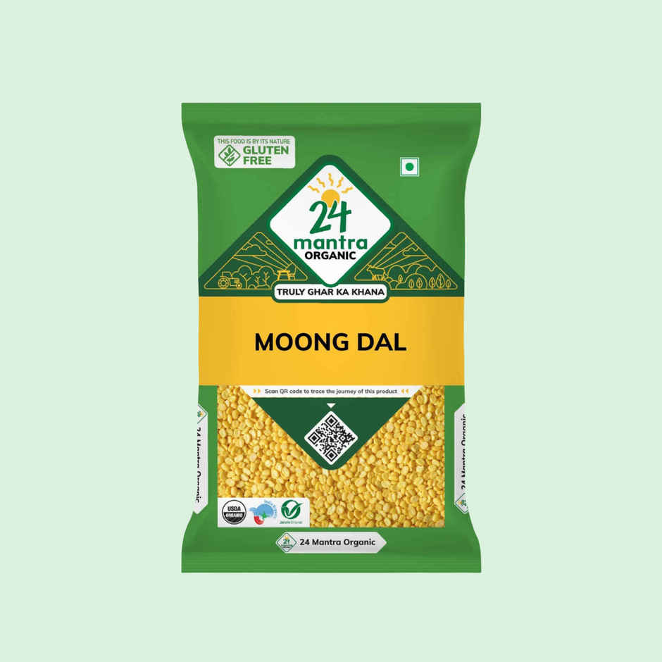 24 Mantra Organic Moong Dal