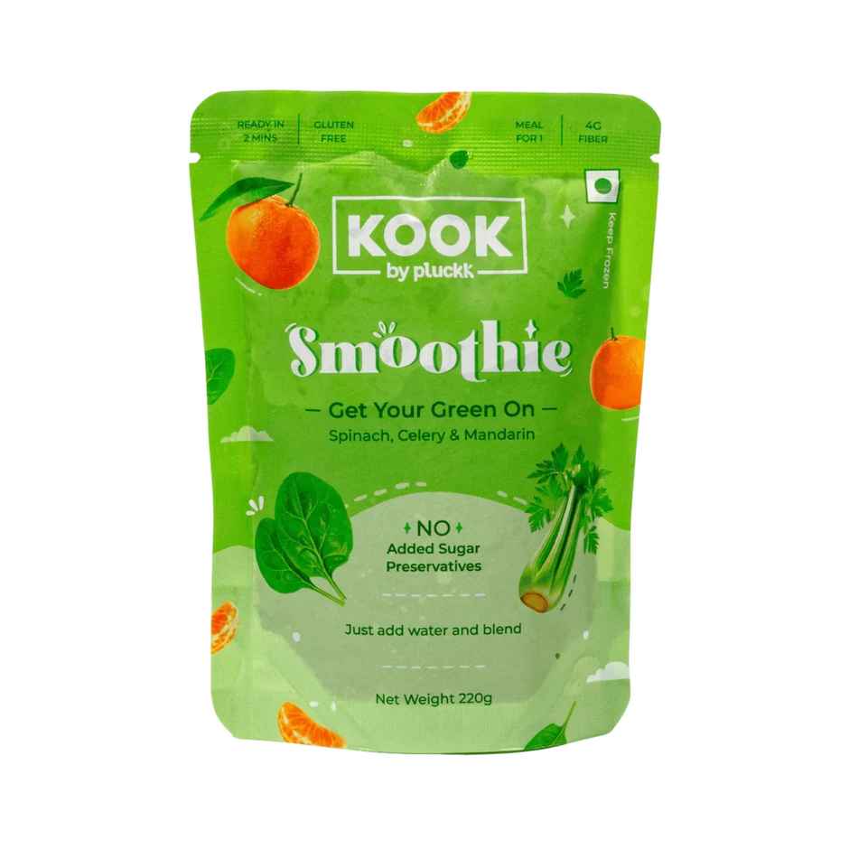 Pluckk Healthy & Lactose free Green Smoothie | Serves 1