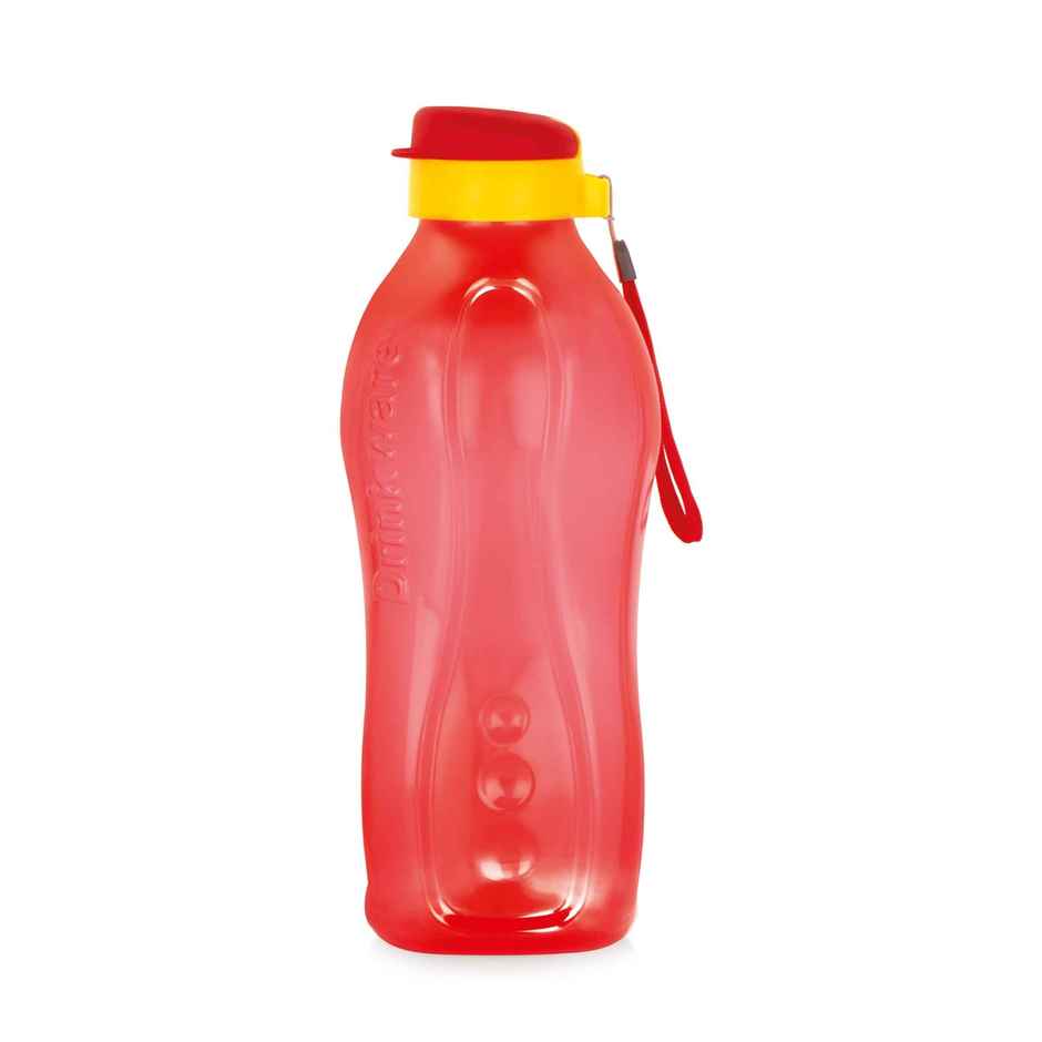 Attro Drinkware Gym 2 L BPA-Free Water Bottle with Leak-Proof & Easy to carry Nylon Strap | Red