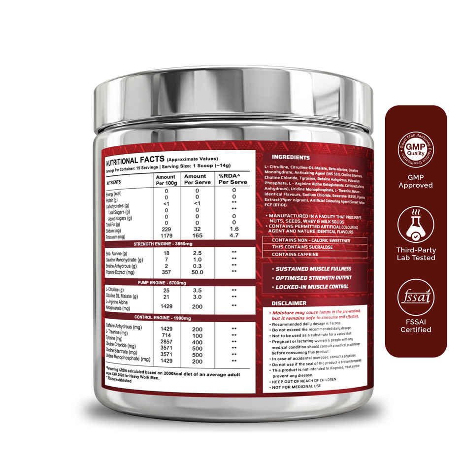 Dynamite Pre-Workout (15 Servings) Valencia Orange