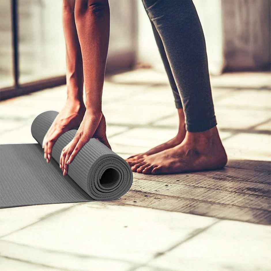 Status Yoga Mat 4Mm 60Cm x 120 Cm - Grey