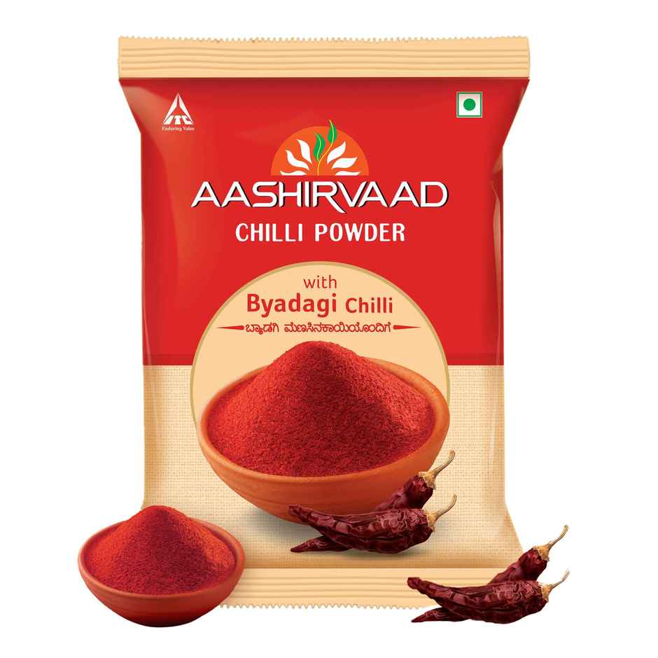 Aashirvaad Byadagi Chilli Powder | Vibrant Red Chilli Powder