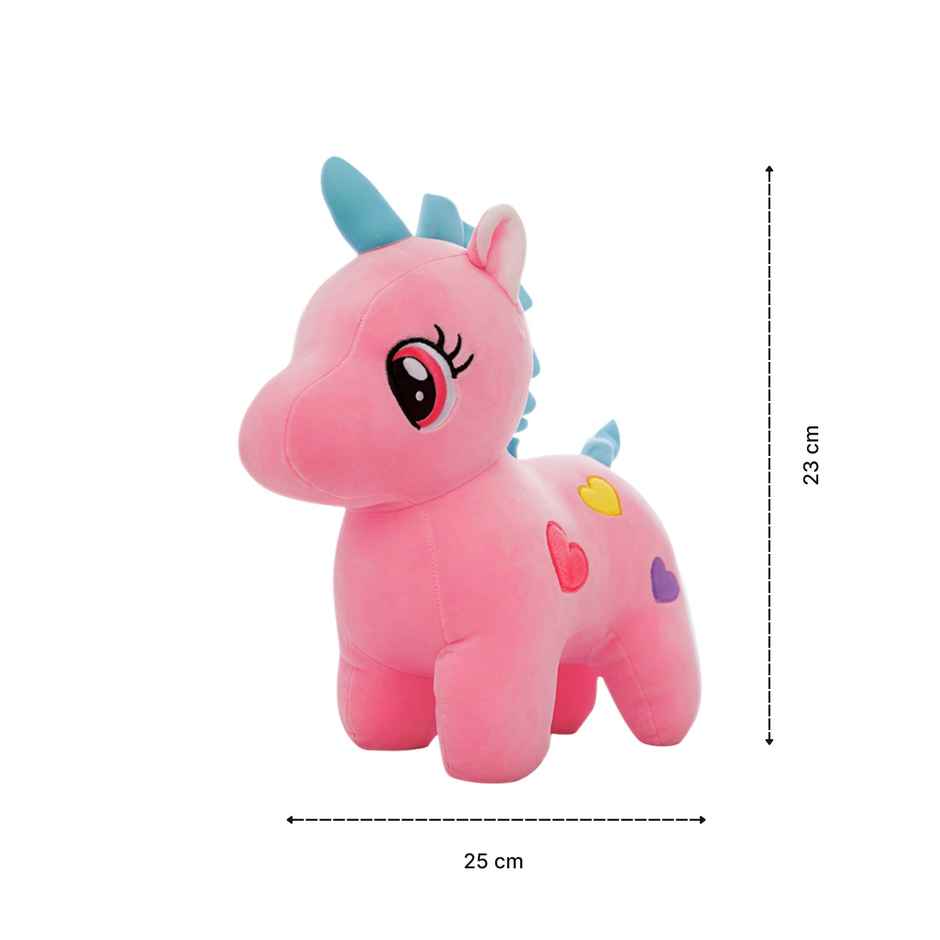 Babique Unicorn Plush Soft Toy Cute Kids Birthday Animal Baby Boys/Girls (25 cm, Assorted)