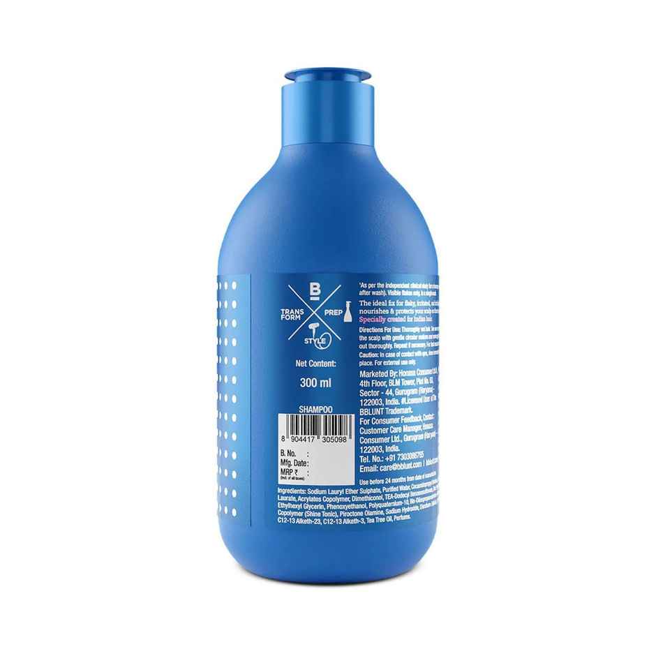 BBlunt Anti-Dandruff Shampoo For A Clear & Healthy Scalp