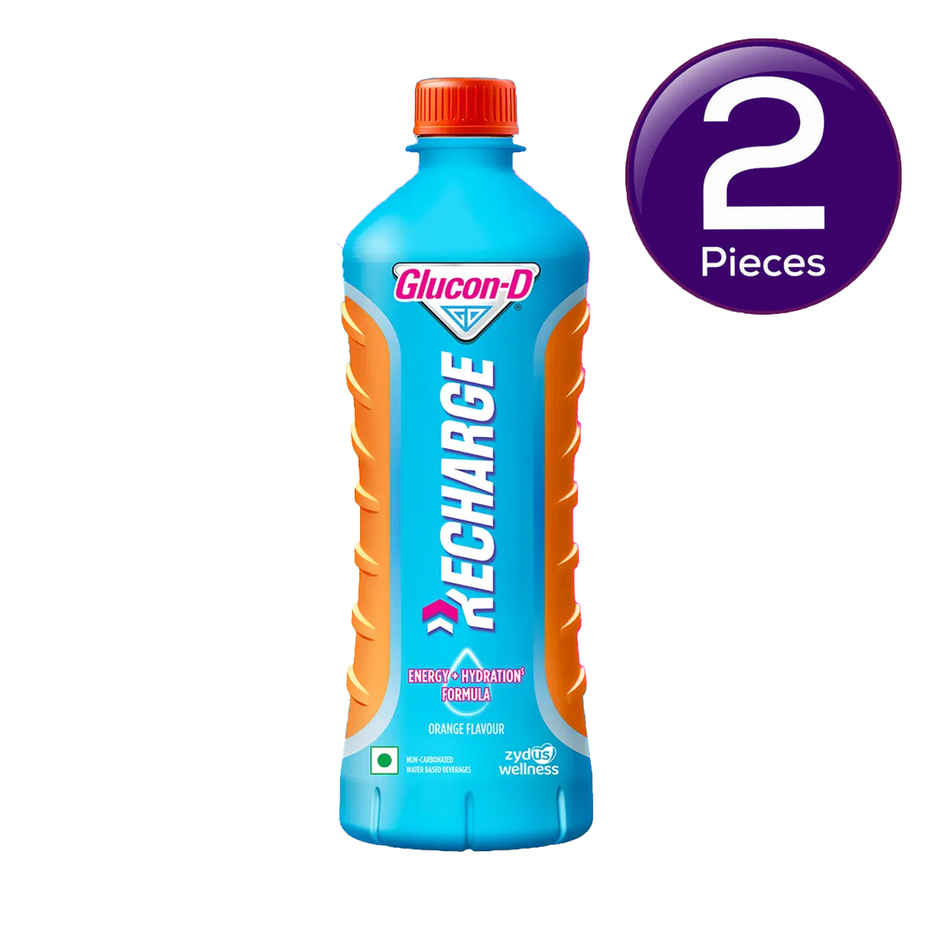 Glucon-D Recharge Instant Energy Drink | Orange Combo