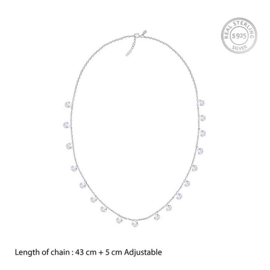 Giva Anushka Sharma Silver Queens Necklace