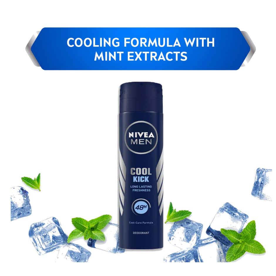 Nivea Men Deodorant Cool Kick 48h Long lasting Freshness