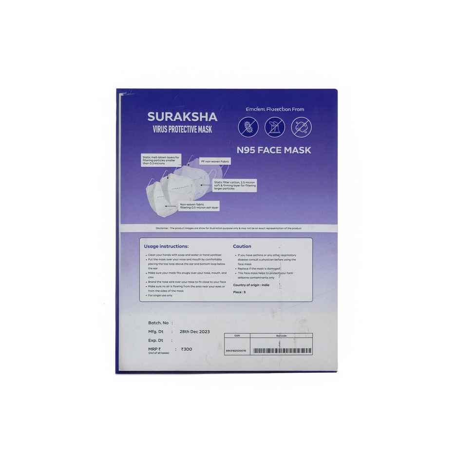 Suraksha Protective N95 Face Mask
