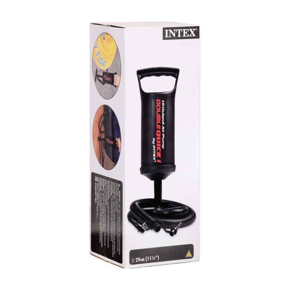 Intex Double Quick Hand Pump for Inflatables | Black