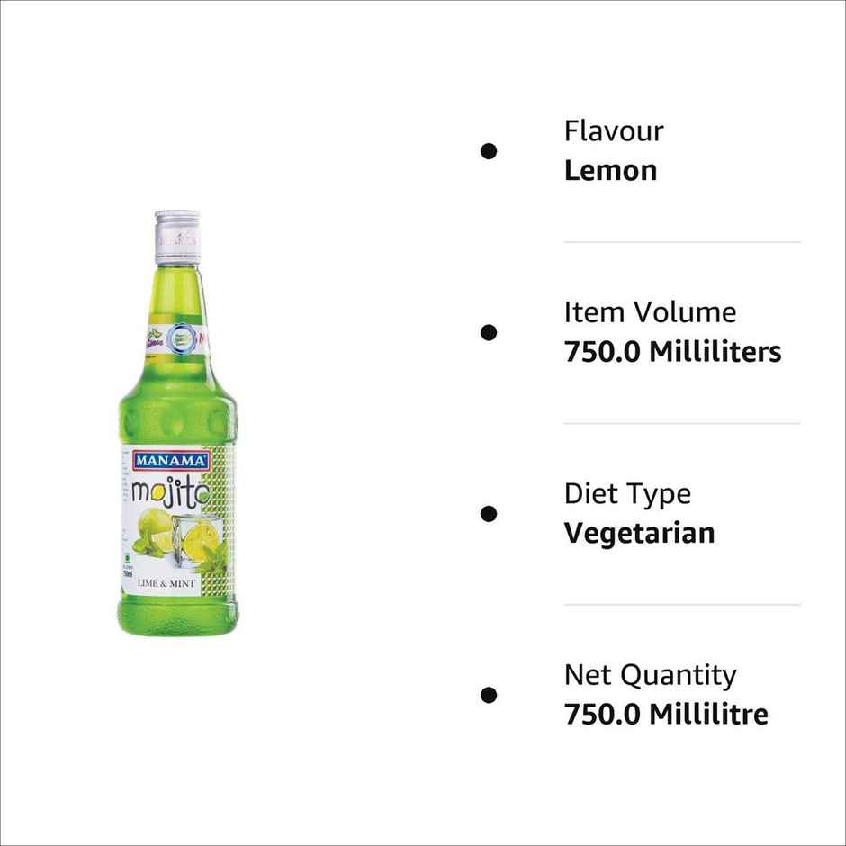 Manama Lime and Mint Syrup