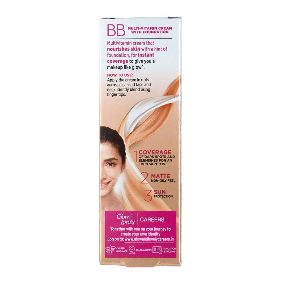 Glow & Lovely BB Cream Make up + Multivitamin Cream Shade 01