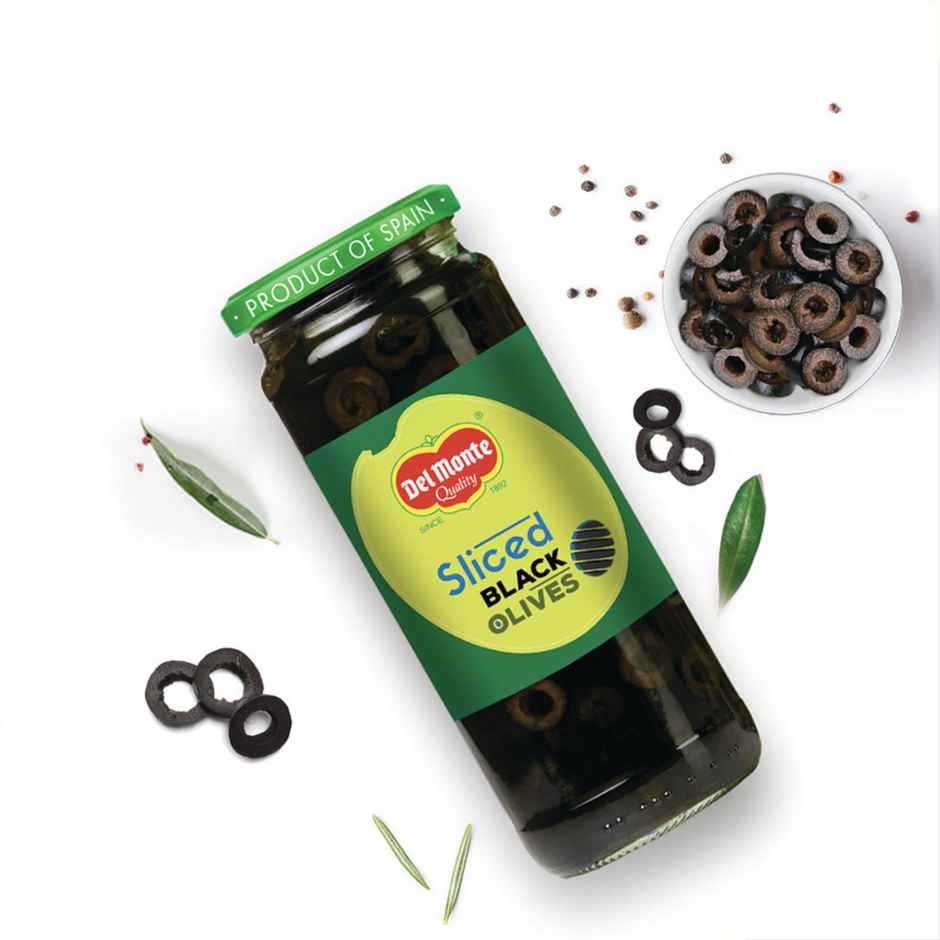 Del Monte  Black Sliced Olives | Suitable for Snacking and Salads