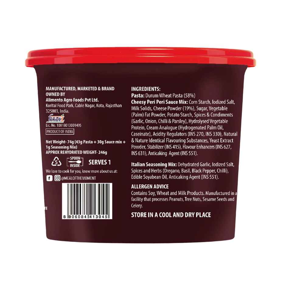 MOM Cheesy Peri Peri Instant Pasta | Quick & Cheesy