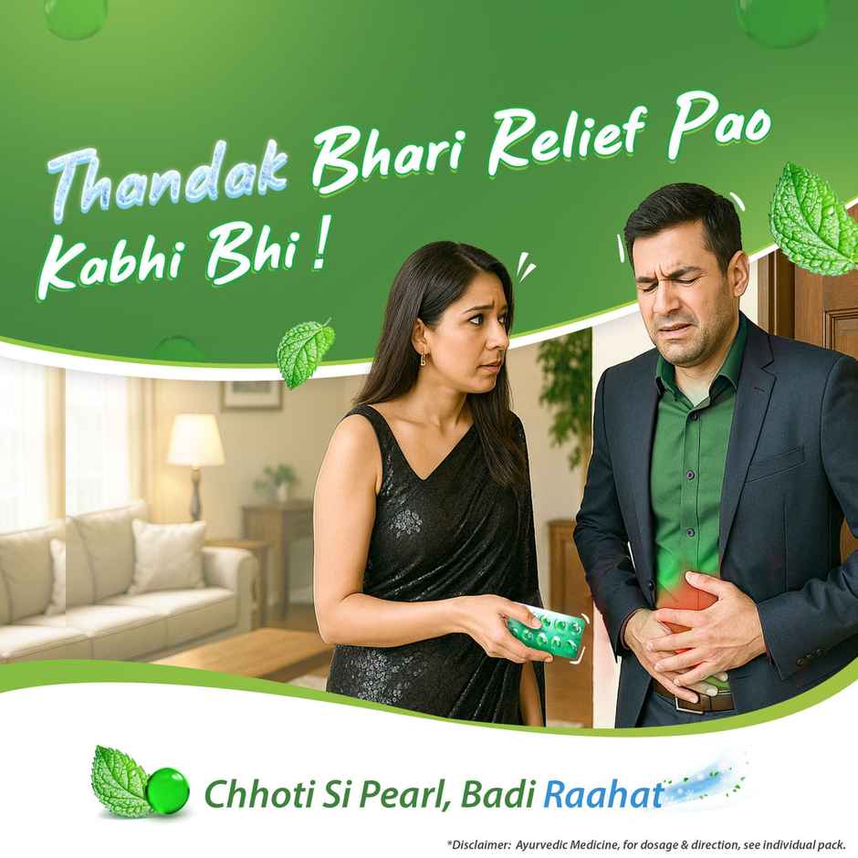 Dabur Pudin Hara Pearls Pack of 2 Strips