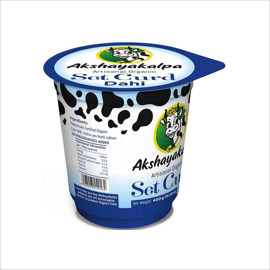 Akshayakalpa Artisanal Organic Set Curd Cup
