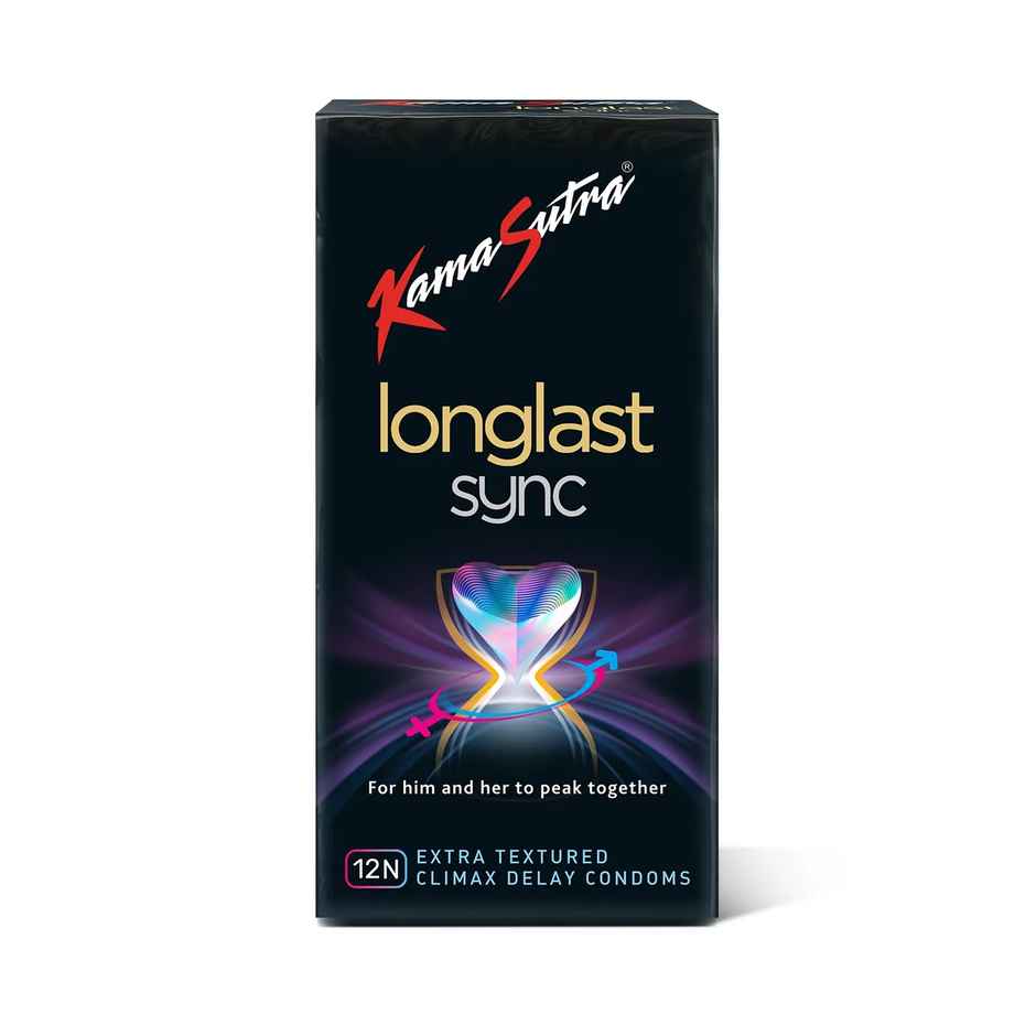 Kamasutra Longlast Sync Condoms For Men