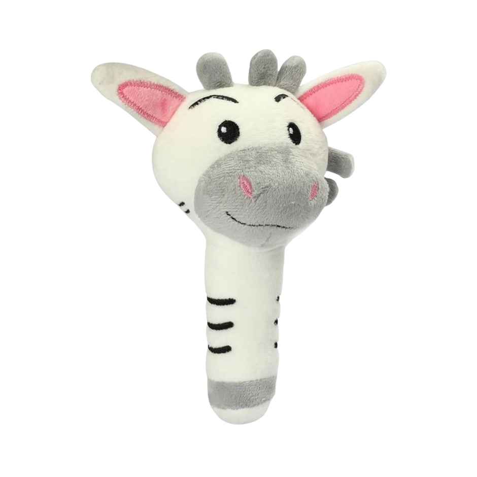 Sterling Rattles Zebra