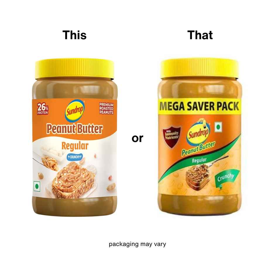 Sundrop Peanut Butter - Crunchy