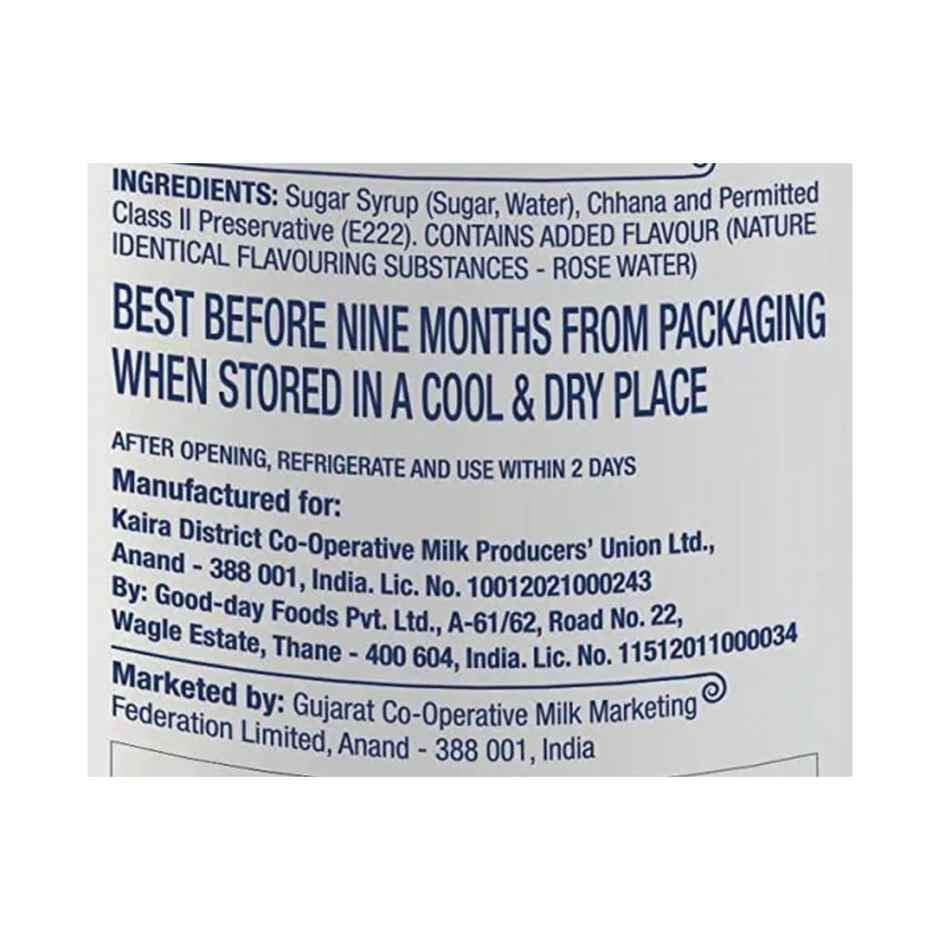 Amul Rasgulla Tin | Soft & Juicy Sweet