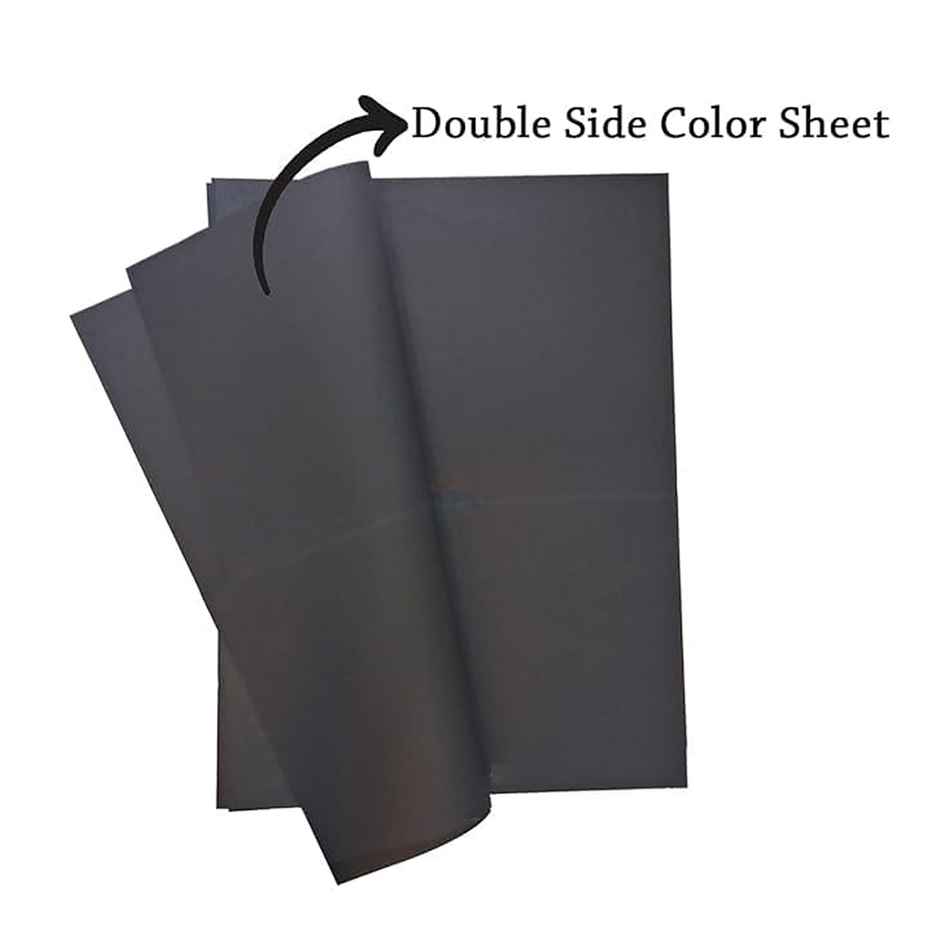 ABK Chart Paper Black Set of 10 - 22 x 28 inch