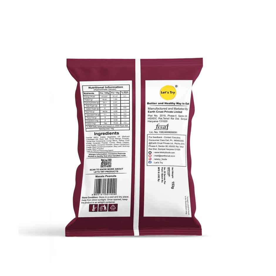 Let's Try Masala Peanuts | Spiced Crunchy Nuts