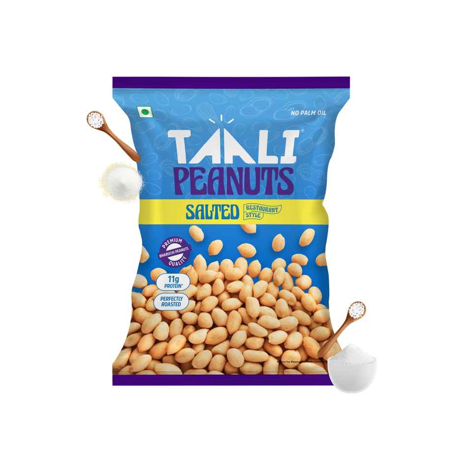 Taali Salted Peanuts, Roasted Peanut, Premium Quality Bharuchi Nuts, Rich in Protein