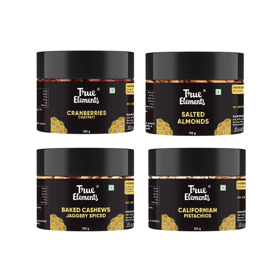 True Elements Diwali Festive Exquisite Berries & Nuts Dryfruit Gift Hamper