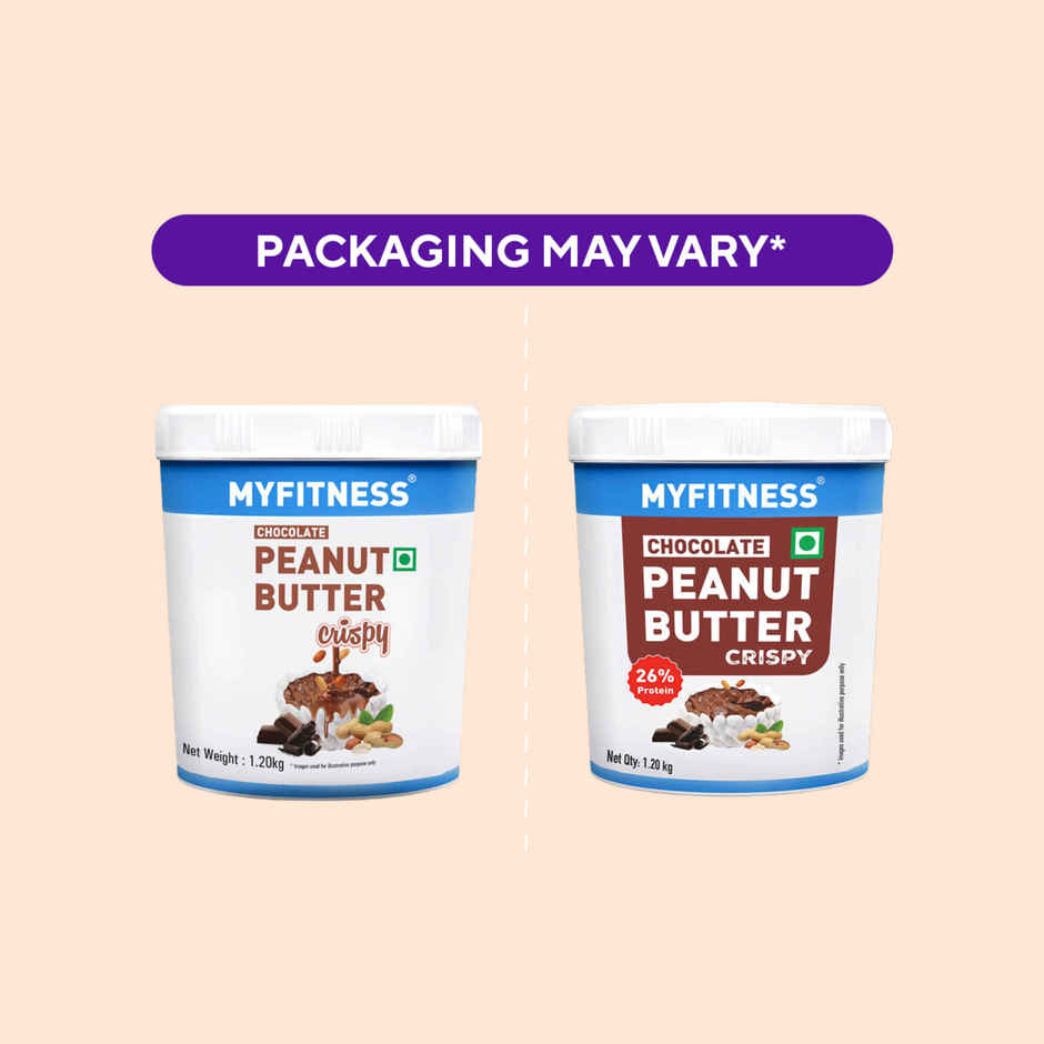 MyFitness Chocolate Peanut Butter Crispy Spread | High Protein