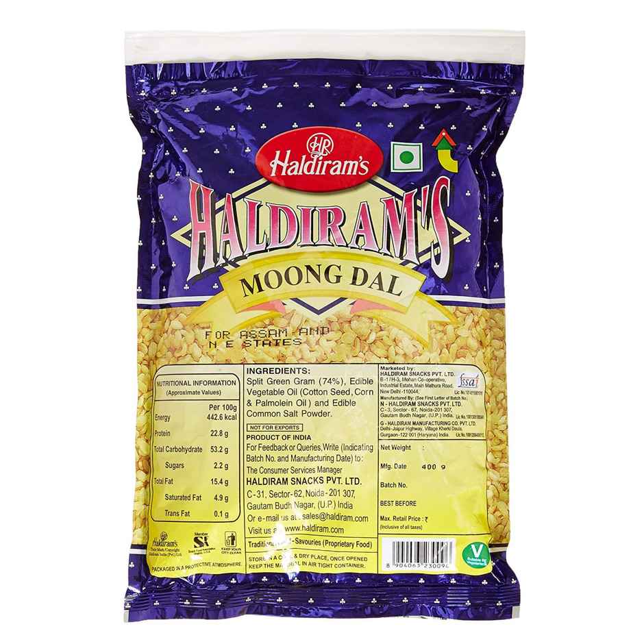 Haldiram's Moong Dal | Crispy Fried Lentil Snack