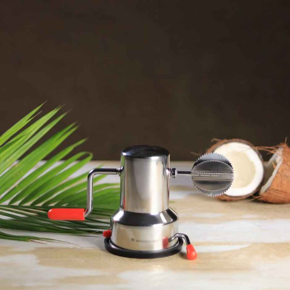 Wonderchef Stainless Steel Vaccum Base Coconut Scraper