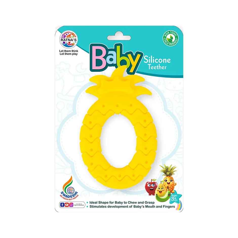 Ratna's Baby Silicon Teether | Assorted