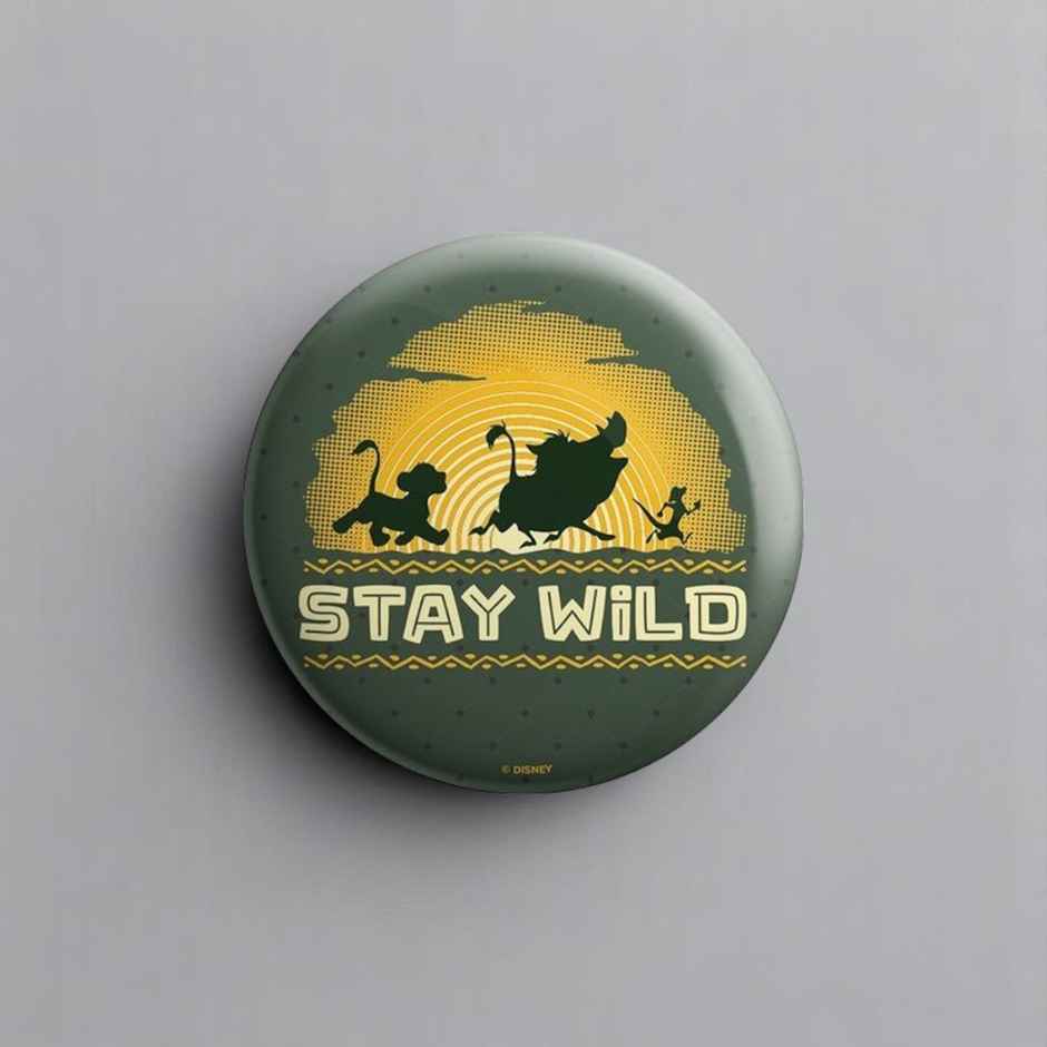House Of Festivals Stay Wild - Disney Official Badge