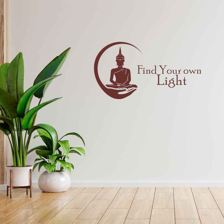 BAY6 Find Your Own Light (Buddha) Sticker
