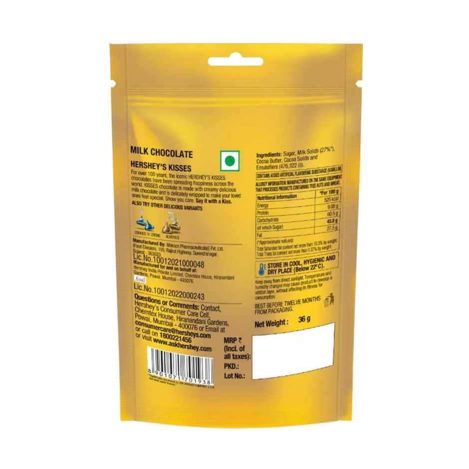 Hershey'S Kisses Milk Chocolate Share Bag Combo