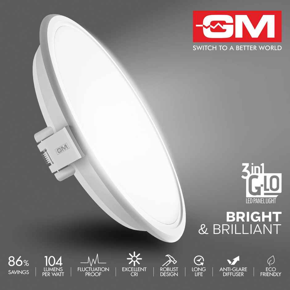 G-Lo -16W Led Downlight - Rd - 6000K