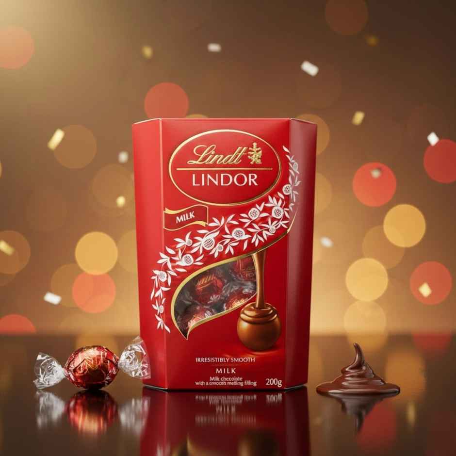 Lindt Exotic Milk Cornet Chocolate | Premium Chocolate