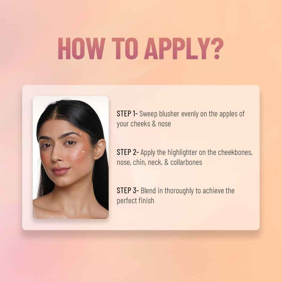 Swiss Beauty Baked Blusher & Highlighter - 02