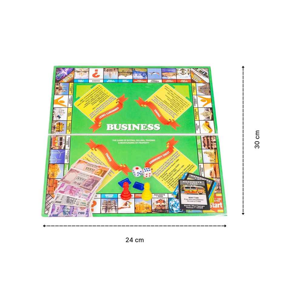 Ratna's Business Sr. Pop | 5 in 1 Game Board | Educational Board Game | 6+ years