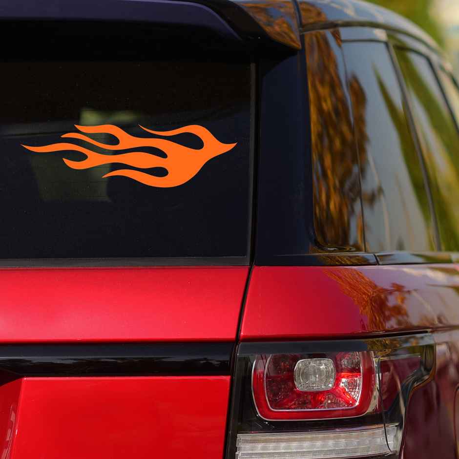 House Of Festivals Automobile Reflective Sticker - 10 x 10 Inches Design 32