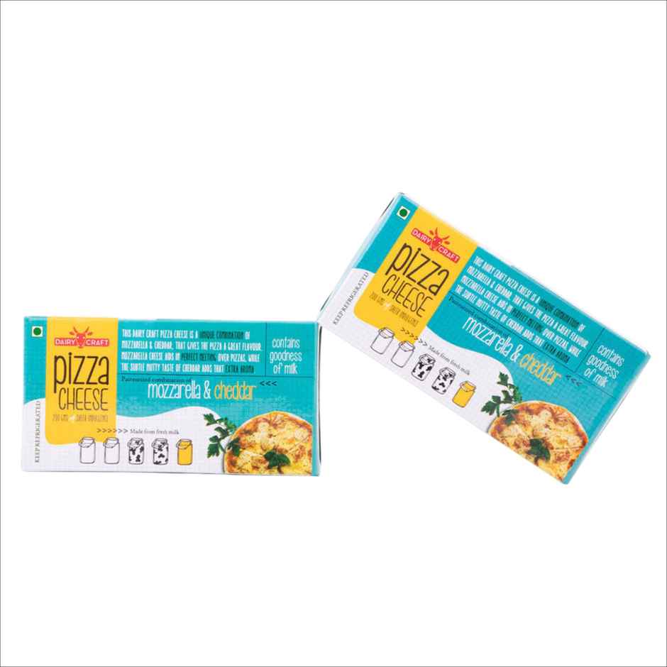 Dairy Craft Pizza Cheese Block (Mozzarella + Cheddar)