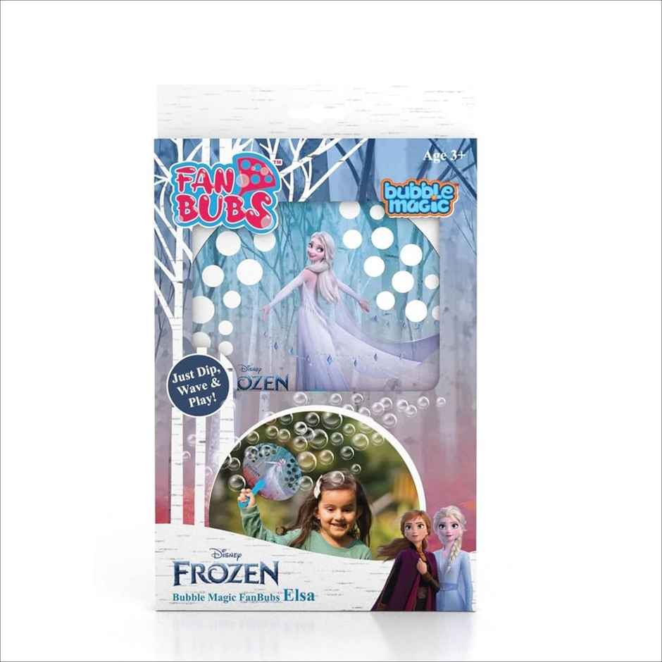 WinMagic Toys Bubble Magic Fan Bubs Elsa