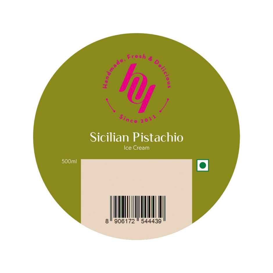 Huber & Holly Sicilian Pistachio Ice Cream Tub
