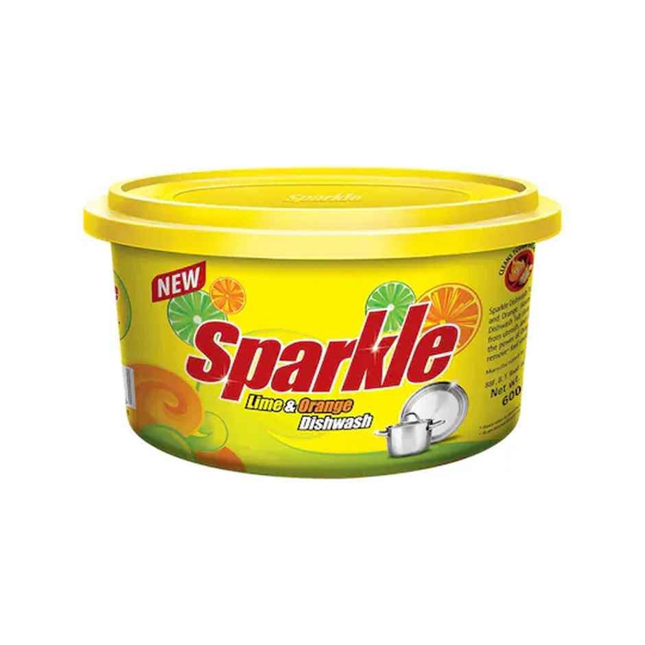 Sparkle Lime & Orange Dishwash Bar Tub