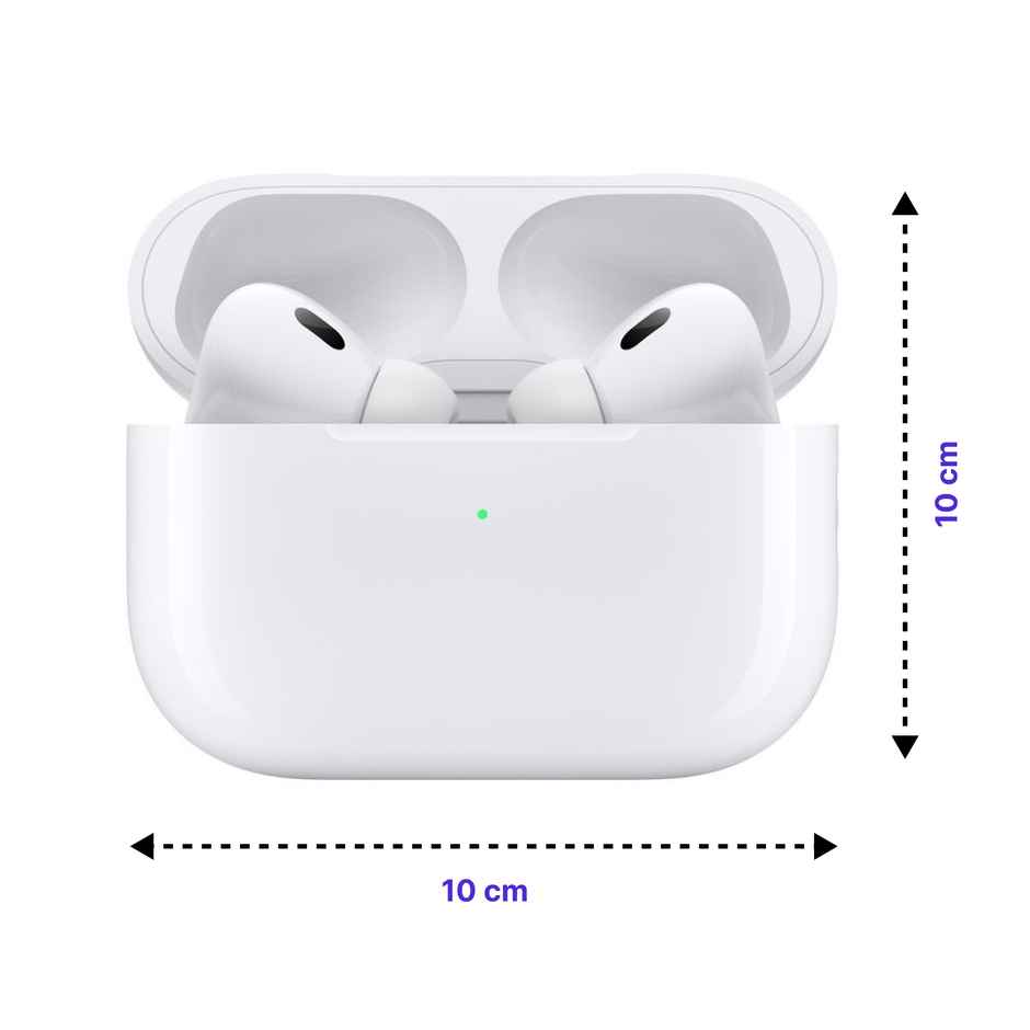 Apple Airpods Pro 2nd Generation With Magsafe Case, USB-C - White