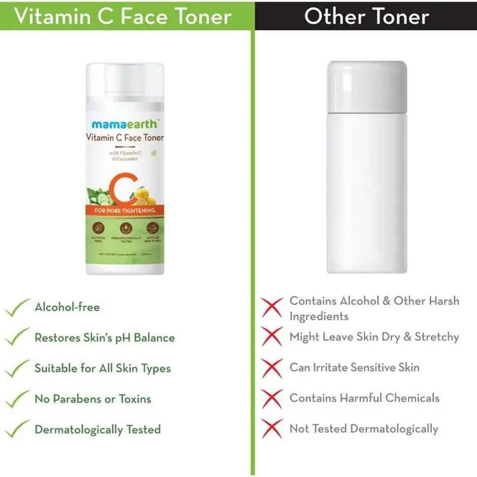 Mamaearth Vitamin C Face Toner For Pore Tighteneing