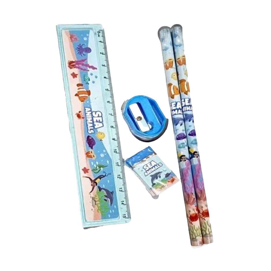 Stationery Kit - Basic School Supplies | Assorted