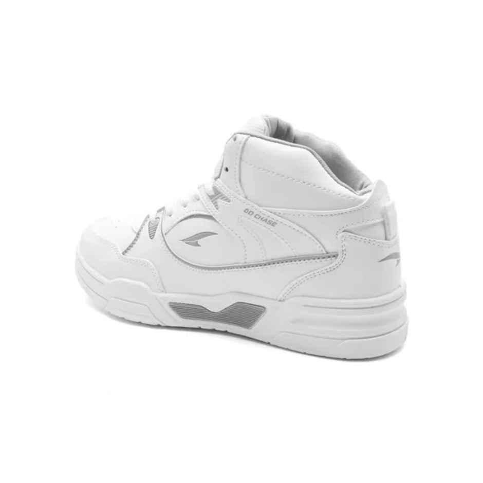 Asian Men's Casual Sneakers | Tango-11 | White and Grey - UK 10